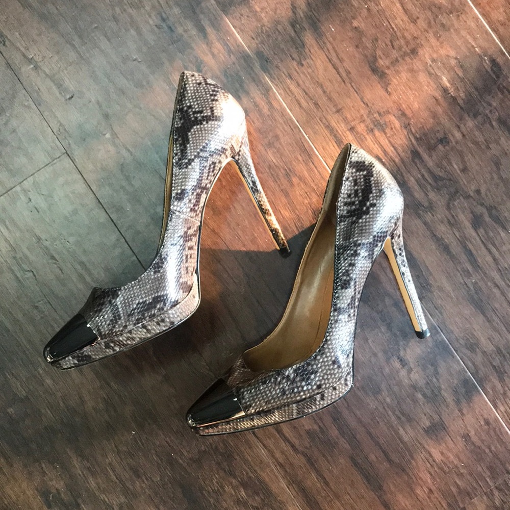 Steve Madden Snakeskin Pumps